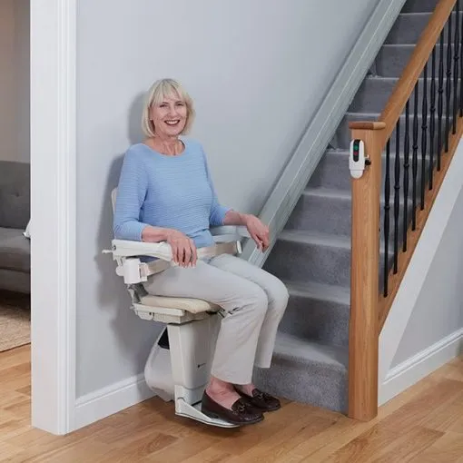 Handicare 1100 Straight Stairlift Divine Mobility | Home Healthcare Store