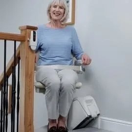 Handicare 1100 Straight Stairlift Divine Mobility | Home Healthcare Store