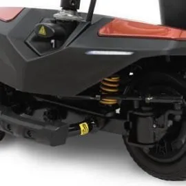 Pride Jazzy Zero Turn Four Wheel Scooter – Onyx Black Divine Mobility | Home Healthcare Store