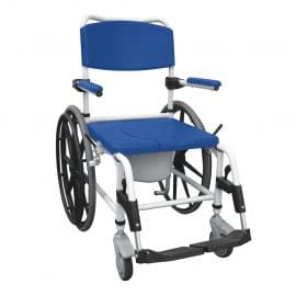 Drive Medical Aluminum Rehab Shower Commode Chair NRS185006 Divine Mobility | Home Healthcare Store