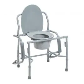 Drive Medical Deluxe Steel Drop-Arm Commode 11125KD-1 Divine Mobility | Home Healthcare Store