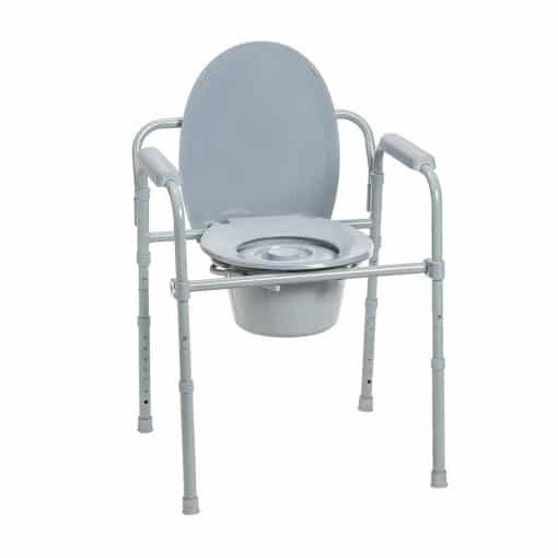 Drive Medical Folding Steel Commode 11148N-4 Divine Mobility | Home Healthcare Store