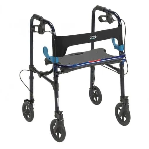 Drive Clever-Lite Adult Walker with 8″ Casters 10243 Divine Mobility | Home Healthcare Store