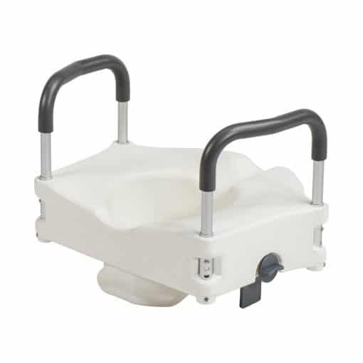 PreserveTech Secure Lock Raised Toilet Seat RTL12C003-WH Divine Mobility | Home Healthcare Store