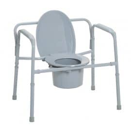 Drive Medical Bariatric Folding Commode 11117N-1 Divine Mobility | Home Healthcare Store