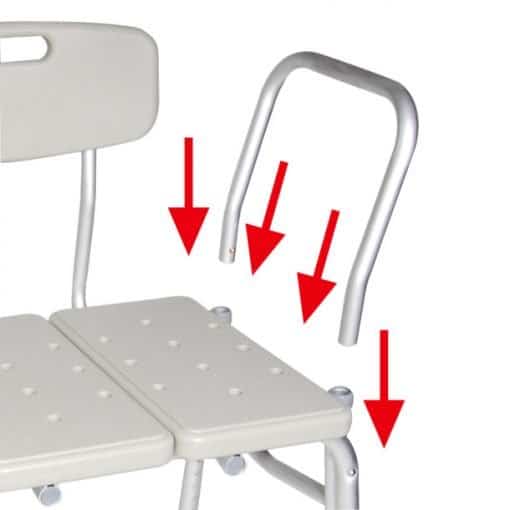 Drive Medical Combination Transfer Bench/Commode 12011KDC-1 Divine Mobility | Home Healthcare Store