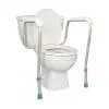 AquaSense Adjustable Toilet Safety Rails Divine Mobility | Home Healthcare Store