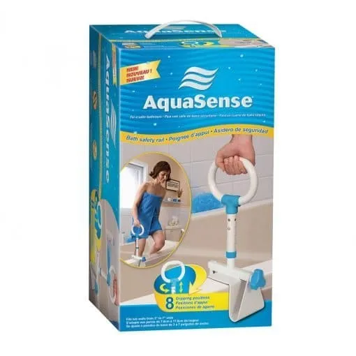 AquaSense Multi-Adjust Bath Safety Rail Divine Mobility | Home Healthcare Store