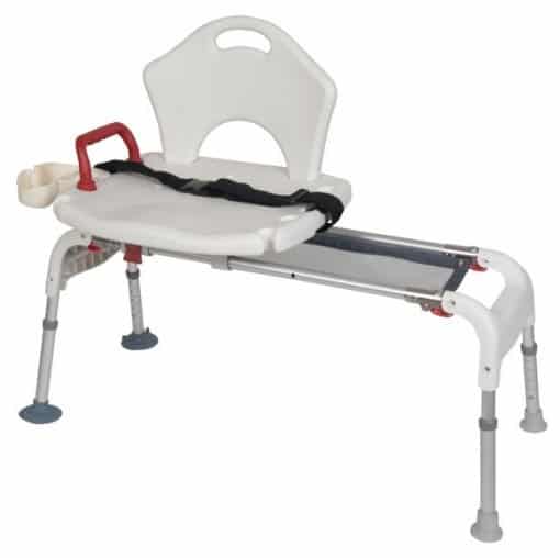 Drive Medical Folding Universal Sliding Transfer Bench Divine Mobility | Home Healthcare Store