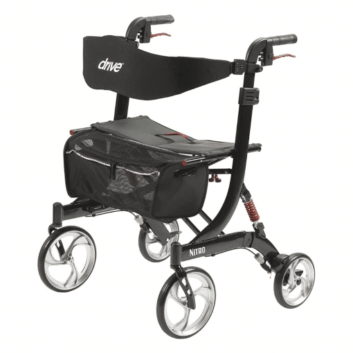 Drive Nitro Heavy Duty Rollator Divine Mobility | Home Healthcare Store