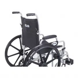 Drive Poly-Fly High Strength Transport Chair TR18 Divine Mobility | Home Healthcare Store