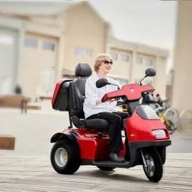 Afiscooter S3 Plus Three Wheel Scooter Divine Mobility | Home Healthcare Store