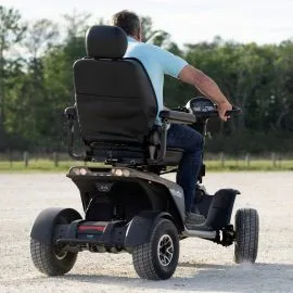 Pride Wrangler Scooter Four Wheel Heavy Duty MV600 Divine Mobility | Home Healthcare Store