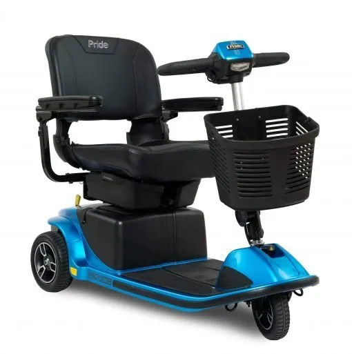 Pride Revo 2.0 Scooter Three Wheel S66 Divine Mobility | Home Healthcare Store