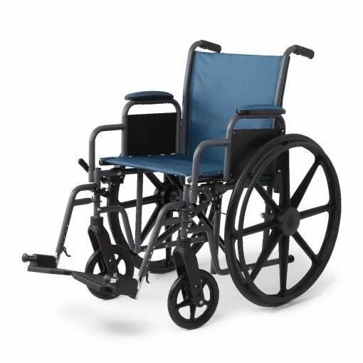 Medline Wheelchair K1 Basic 18″ Divine Mobility | Home Healthcare Store