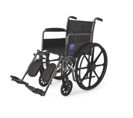 Medline Wheelchair K1 Basic 18″ Divine Mobility | Home Healthcare Store