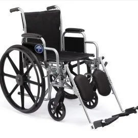 Medline Wheelchair K1 Basic 18″ Divine Mobility | Home Healthcare Store