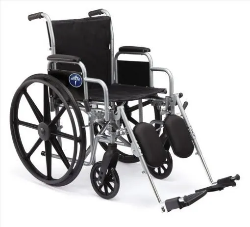 Medline Wheelchair K1 Basic 18″ Divine Mobility | Home Healthcare Store