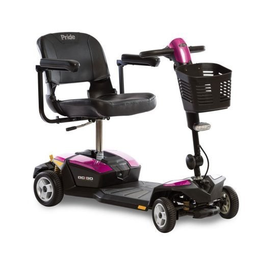 Pride Go Go LX 4-Wheel Scooter w/CTS Suspension Divine Mobility | Home Healthcare Store