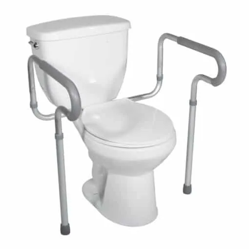 Drive Medical Toilet Safety Frame with Padded Arms Divine Mobility | Home Healthcare Store